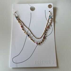 2 Piece Ankle Bracelet NWT